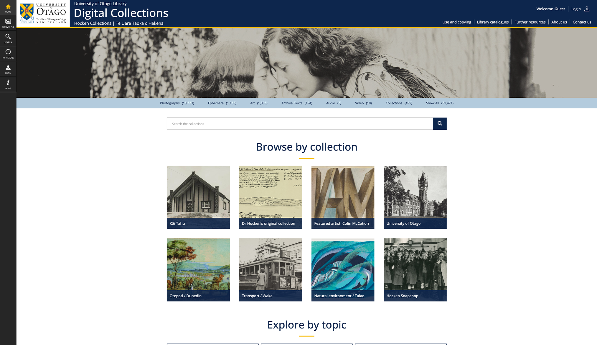 University of Otago Recollect Homepage